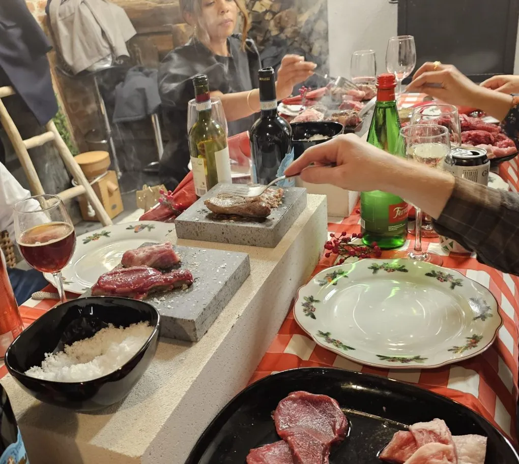 Pakketilbud Modenzo BBQ Lavastein 3 x 16x16x3 cm stein + underlag